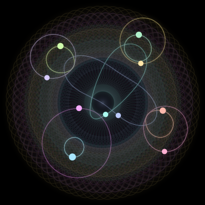 Paths of the 10 bodies of #278_10