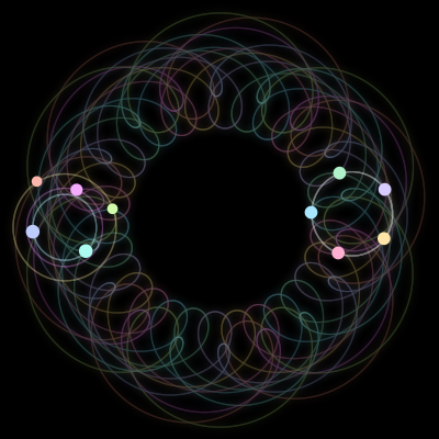 Paths of the 10 bodies of #503_10