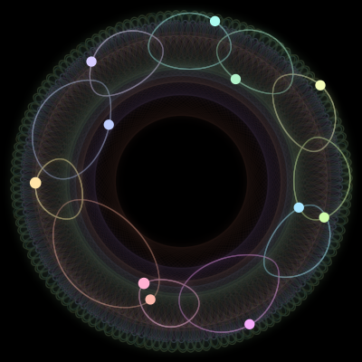 Paths of the 11 bodies of #1035_11