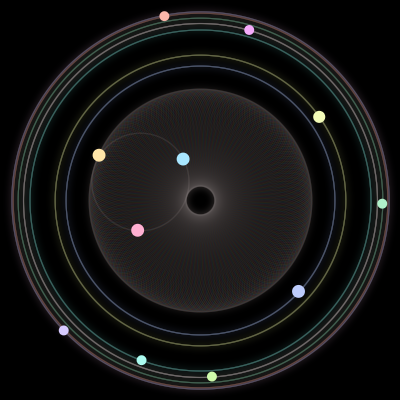 Paths of the 11 bodies of #1693_11