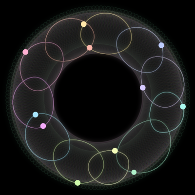 Paths of the 11 bodies of #2699_11
