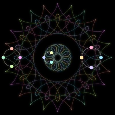 Paths of the 11 bodies of #304_11