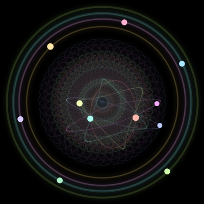 Paths of the 11 bodies of #336_11