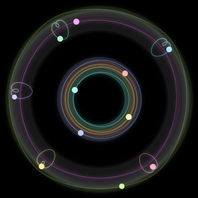 Paths of the 11 bodies of #339_11