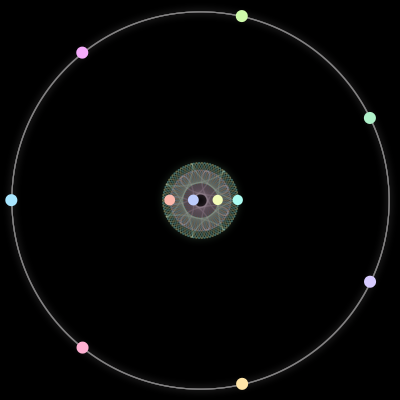 Paths of the 11 bodies of #35_11