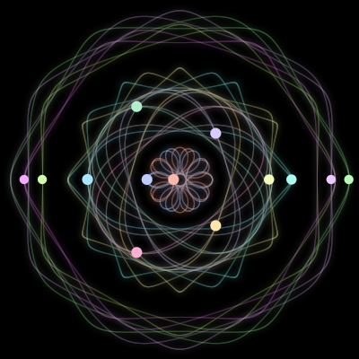 Paths of the 13 bodies of #967_13