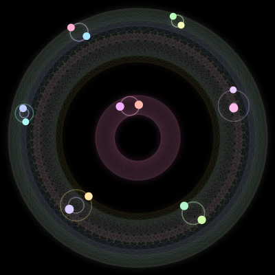 Paths of the 14 bodies of #989_14