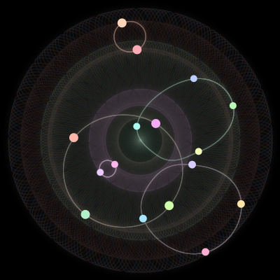Paths of the 16 bodies of #1102_16