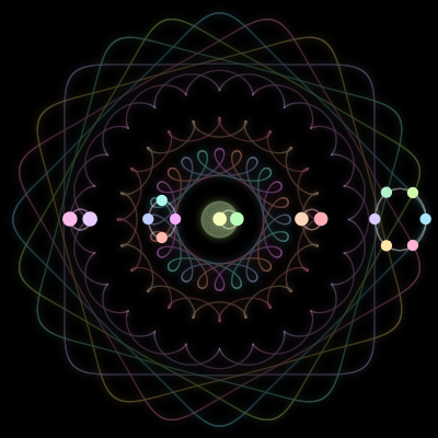 Paths of the 16 bodies of #127_16