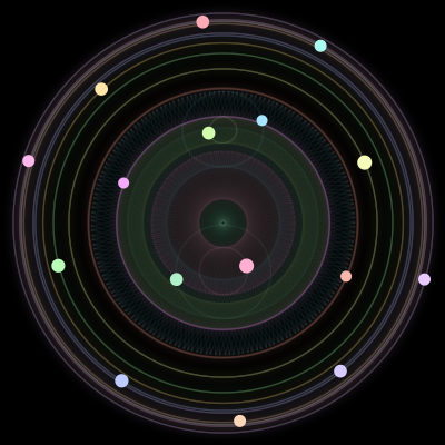 Paths of the 16 bodies of #136_16