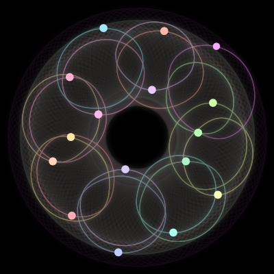 Paths of the 16 bodies of #1465_16