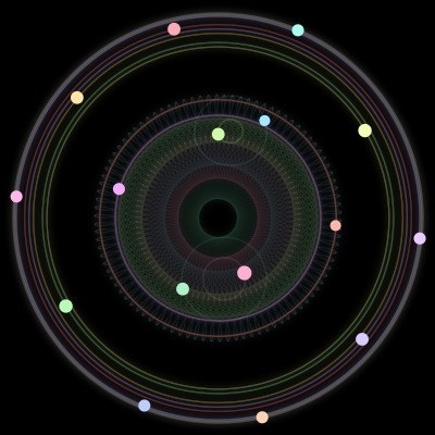 Paths of the 16 bodies of #1594_16