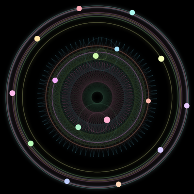 Paths of the 16 bodies of #173_16