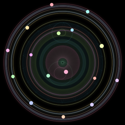 Paths of the 16 bodies of #240_16