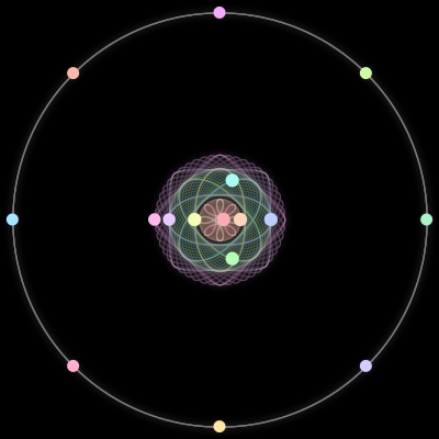 Paths of the 16 bodies of #3_16