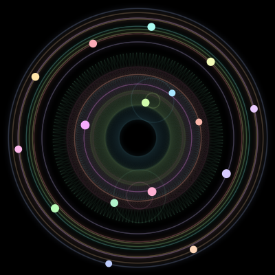 Paths of the 16 bodies of #459_16