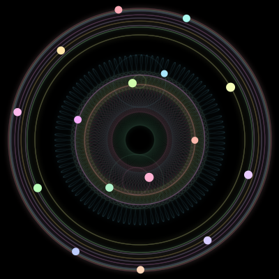 Paths of the 16 bodies of #474_16