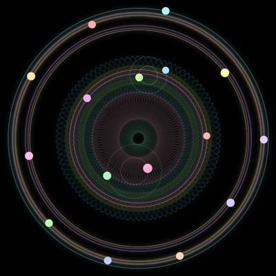 Paths of the 16 bodies of #483_16