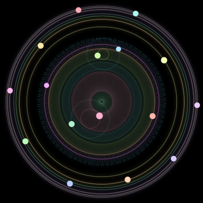 Paths of the 16 bodies of #580_16