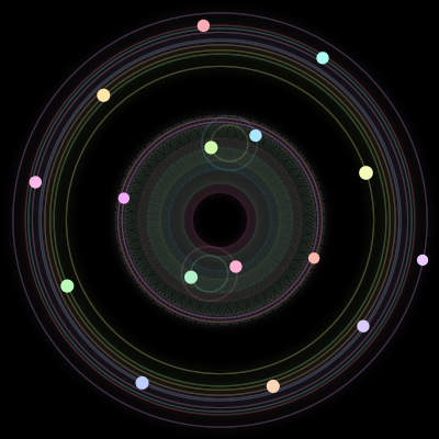 Paths of the 16 bodies of #637_16
