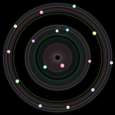 Paths of the 16 bodies of #793_16