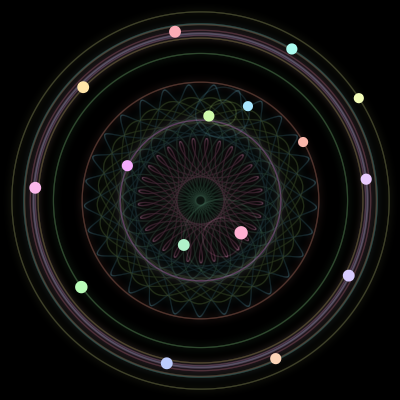 Paths of the 16 bodies of #893_16