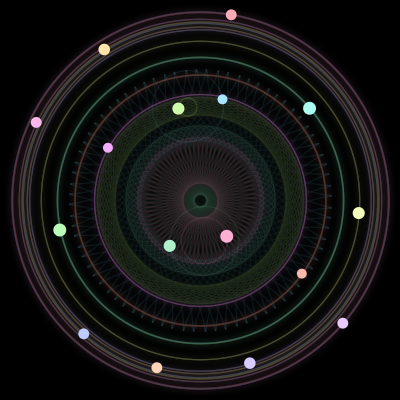 Paths of the 16 bodies of #940_16
