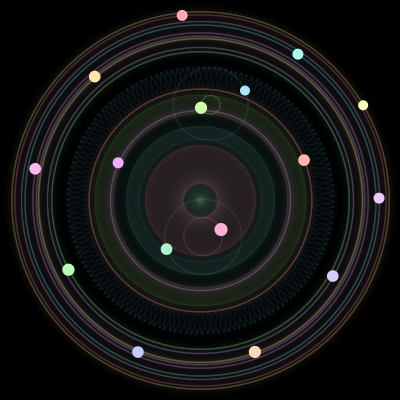 Paths of the 16 bodies of #958_16