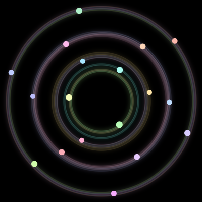 Paths of the 18 bodies of #313_18