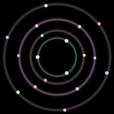Paths of the 18 bodies of #316_18