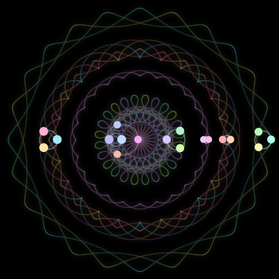 Paths of the 18 bodies of #52_18