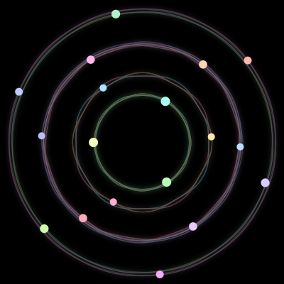 Paths of the 18 bodies of #56_18