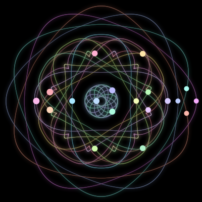 Paths of the 19 bodies of #154_19