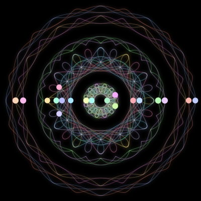 Paths of the 19 bodies of #181_19