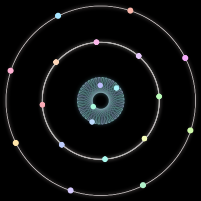 Paths of the 20 bodies of #83_20