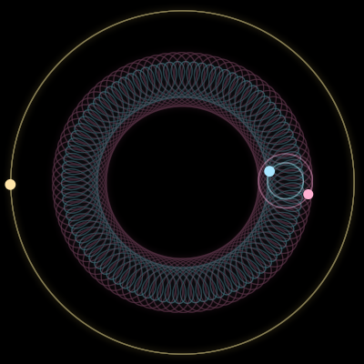 Paths of #7302_3, a 3-body orbit