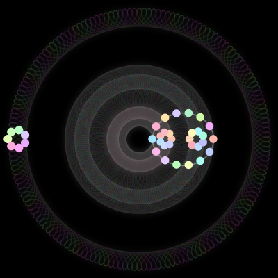 Paths of #1_35, a 35-body orbit