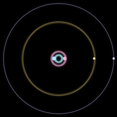 Paths of #1946_4, a 4-body orbit