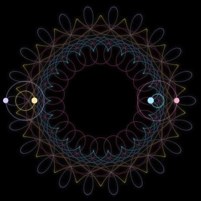 Paths of #2298_4, a 4-body orbit