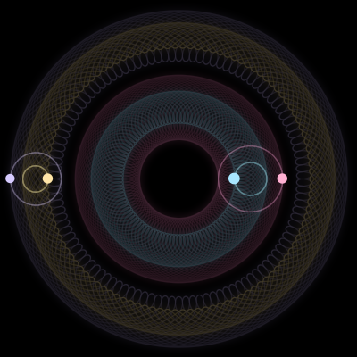 Paths of #2730_4, a 4-body orbit