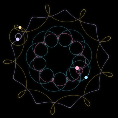 Paths of #3911_4, a 4-body orbit