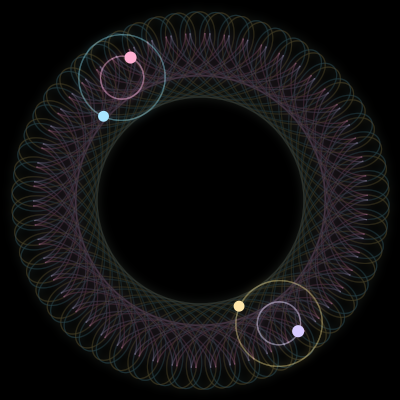 Paths of #4800_4, a 4-body orbit