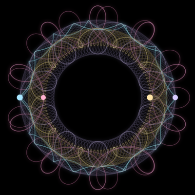 Paths of #6508_4, a 4-body orbit