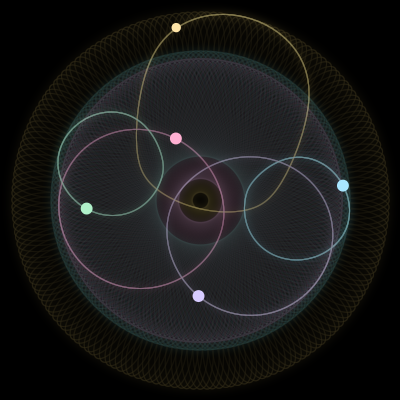Paths of #120_5, a 5-body orbit