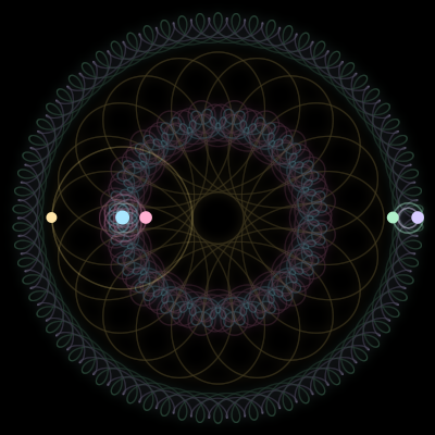 Paths of #2478_5, a 5-body orbit