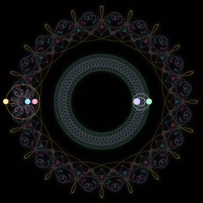 Paths of #4269_5, a 5-body orbit
