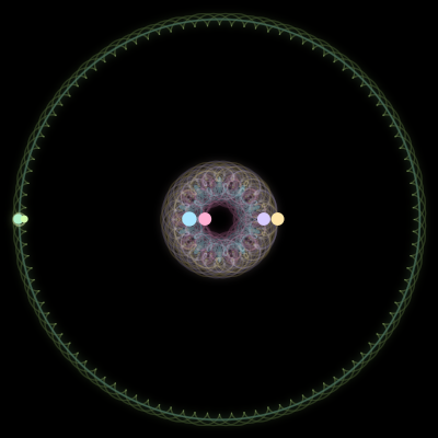 Paths of #3524_6, a 6-body orbit