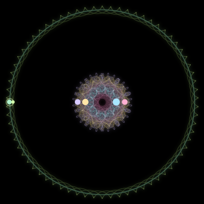 Paths of #3535_6, a 6-body orbit