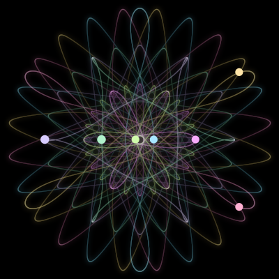 Paths of the 7 bodies of #278_7