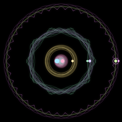 Paths of #37_7, a 7-body orbit